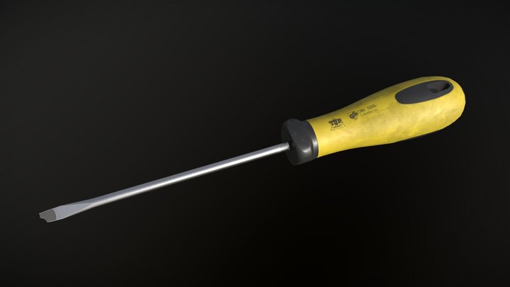 DAE - Top Craft DIN 5265 Screwdriver 3D Model