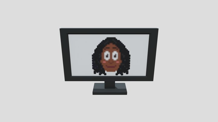Pixel_Self_Portrait 3D Model