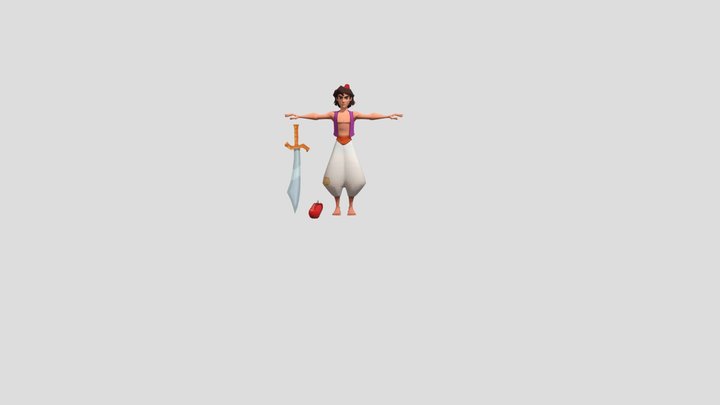 ALI + SWORD + APPLE – Kostenloses 3D-Modell STL