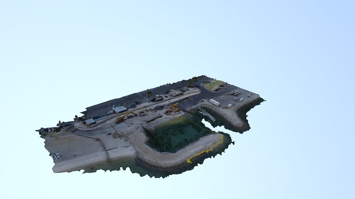 Shelter Island Boat Launch 3D Model