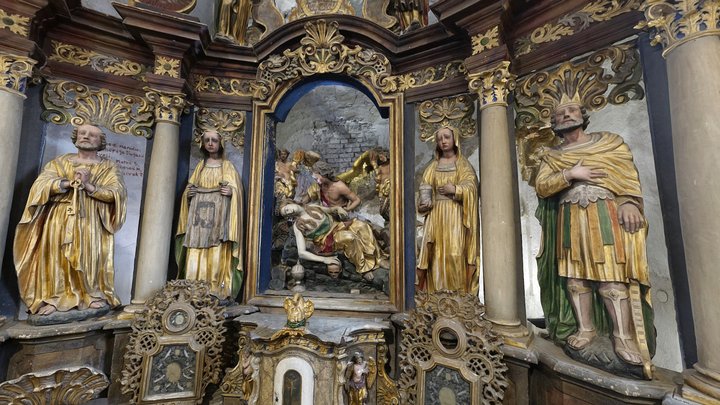 Church of St. Mary Magdalene - Main Altar 3D Model