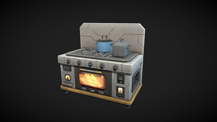 Stove 3D Model
