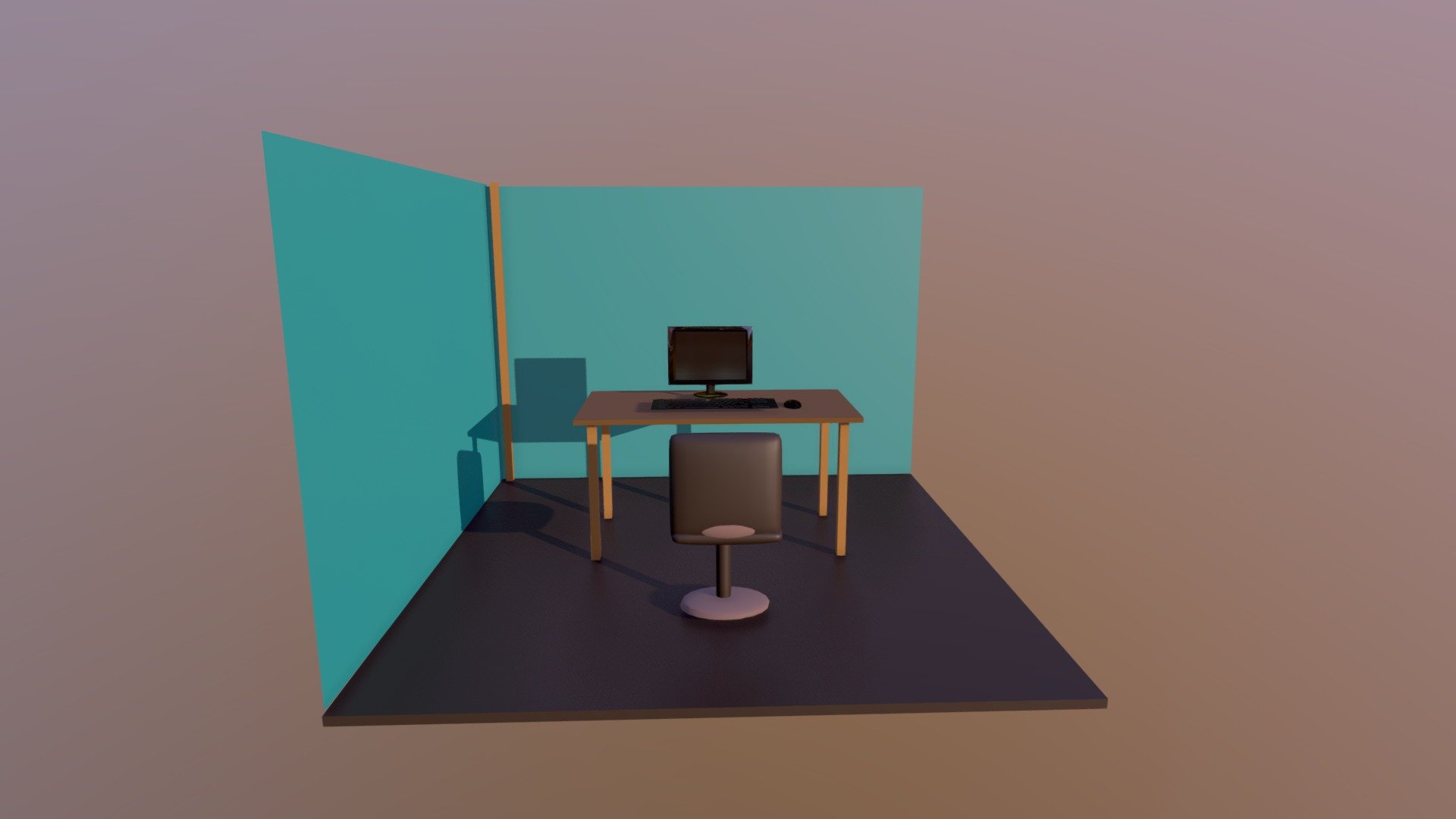 Desk Scene