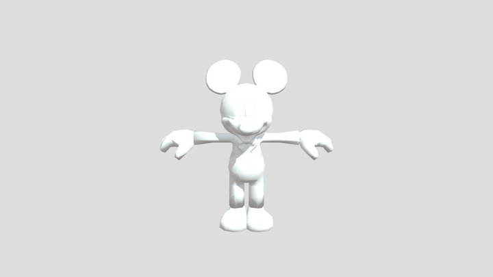Tuxedomickey 3D Model