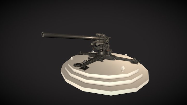 Flak 36 3D Model