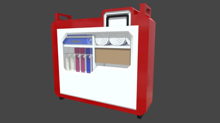 Sci-Fi Medical Kit 3D Model