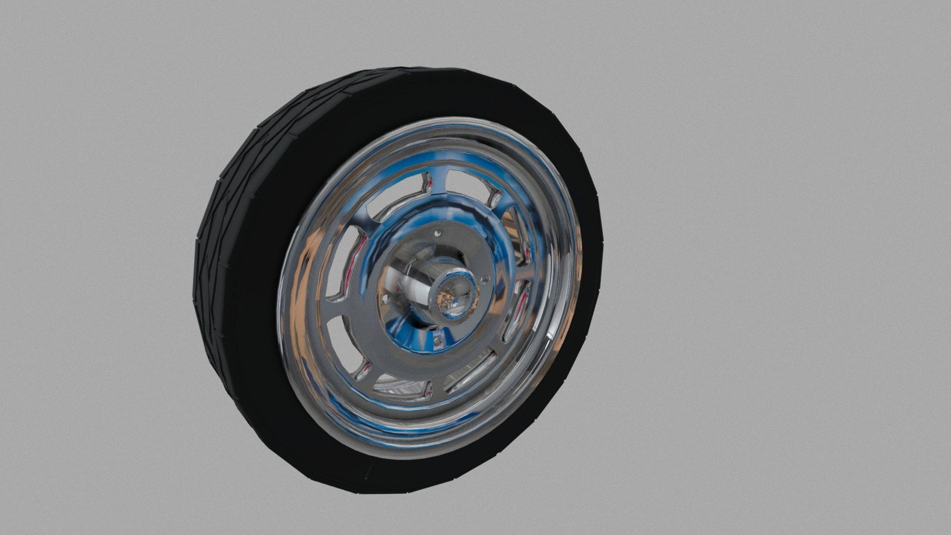 Car Wheel with tire