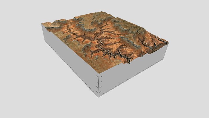 Kaibab Creek, Arizona 3D Model