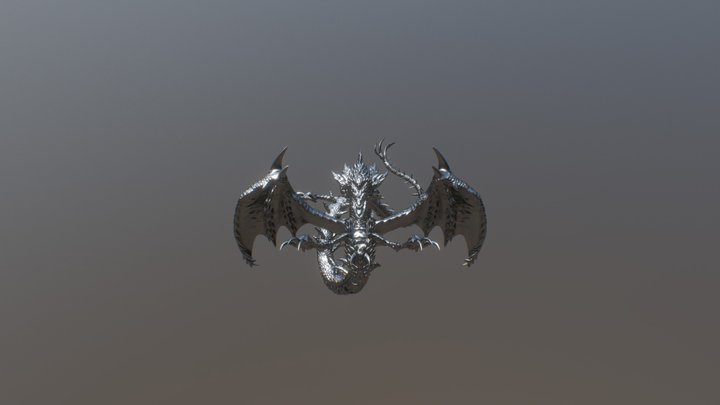 Slifer The Sky Dragon | Yu-Gi-Oh 3D Model
