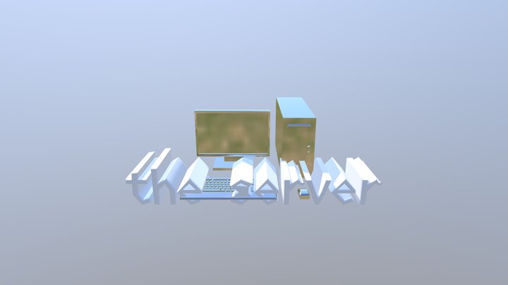 server 3D Model