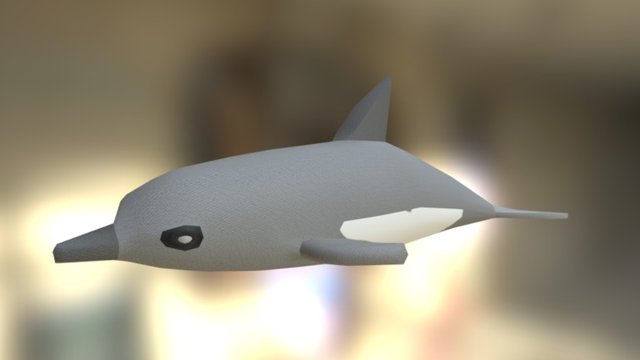 Dolphin 3D Model