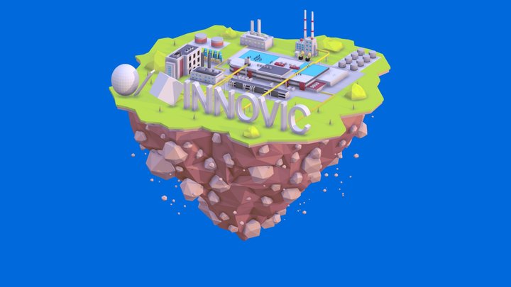 INNOVIC Island 3D Model
