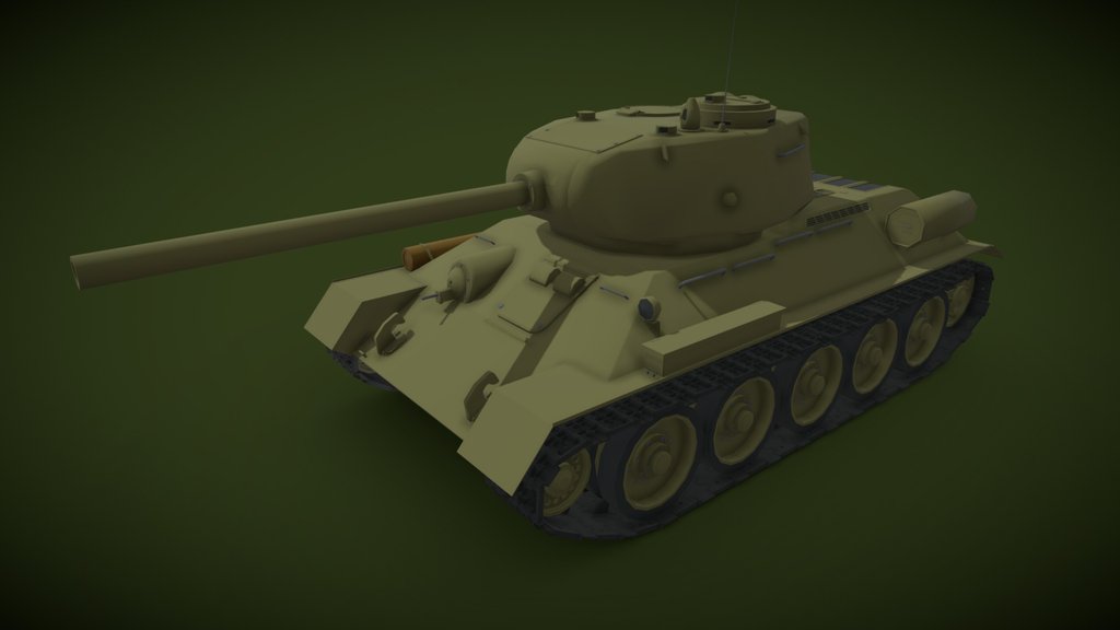 Tank T-34-85 D-5T ( 1943 )