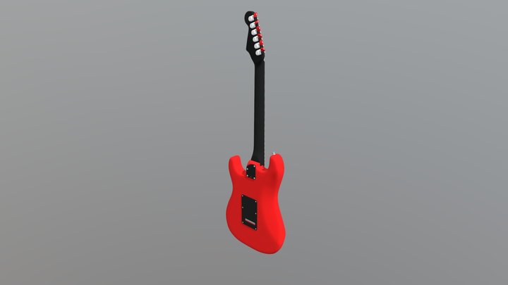 Guitar 3D Model