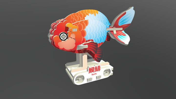 [MM-002] Godfish- Ran Chu 3D Model