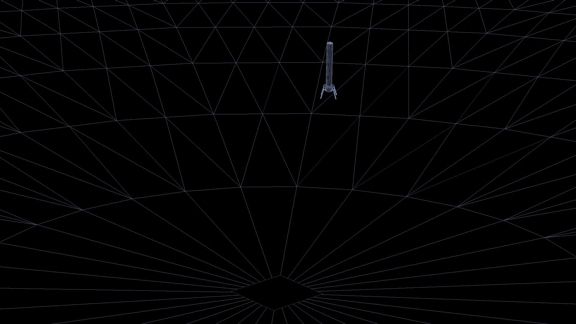 SpaceX Grasshopper "divert test" (Aug. 2013) — Sketchfab embed 3D viewer