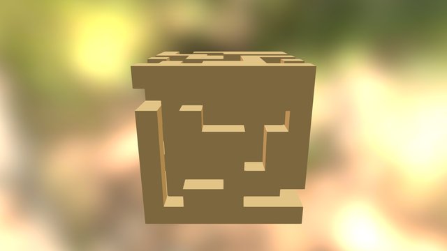 maze cube 3D Model