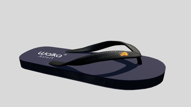 Sandal Lo Poly 3D Model