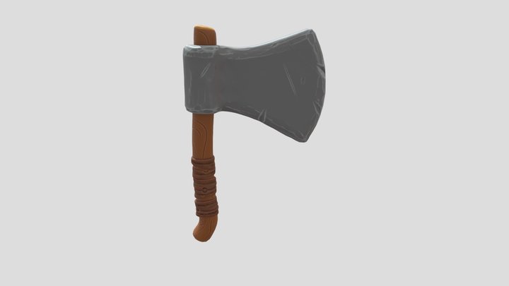Stylized axe 3D Model
