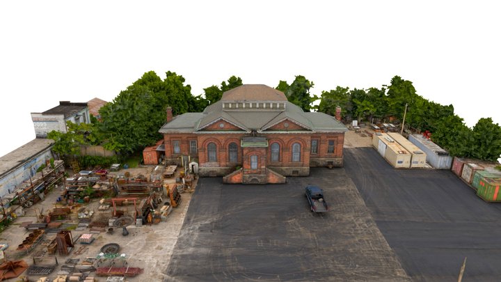 Bayard Station Valve House 3D Model