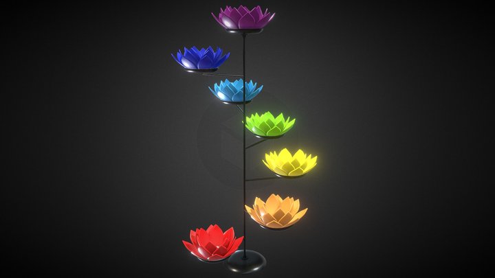 LOTUS MOROCCAN DECORATION 3D Model