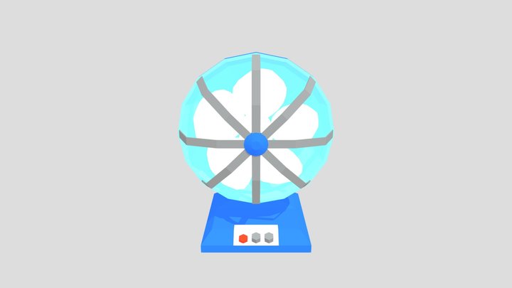electric fan 3D Model
