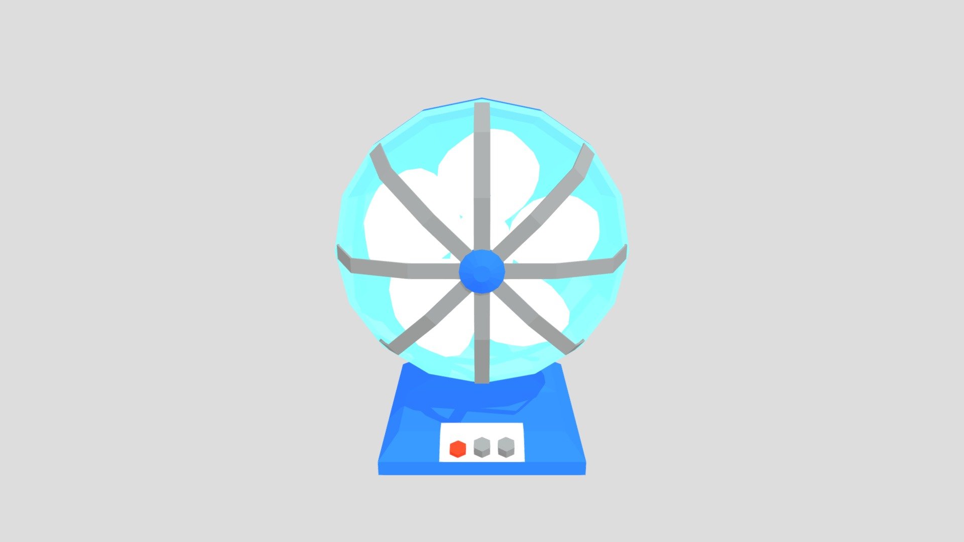 electric fan — Sketchfab embed 3D viewer