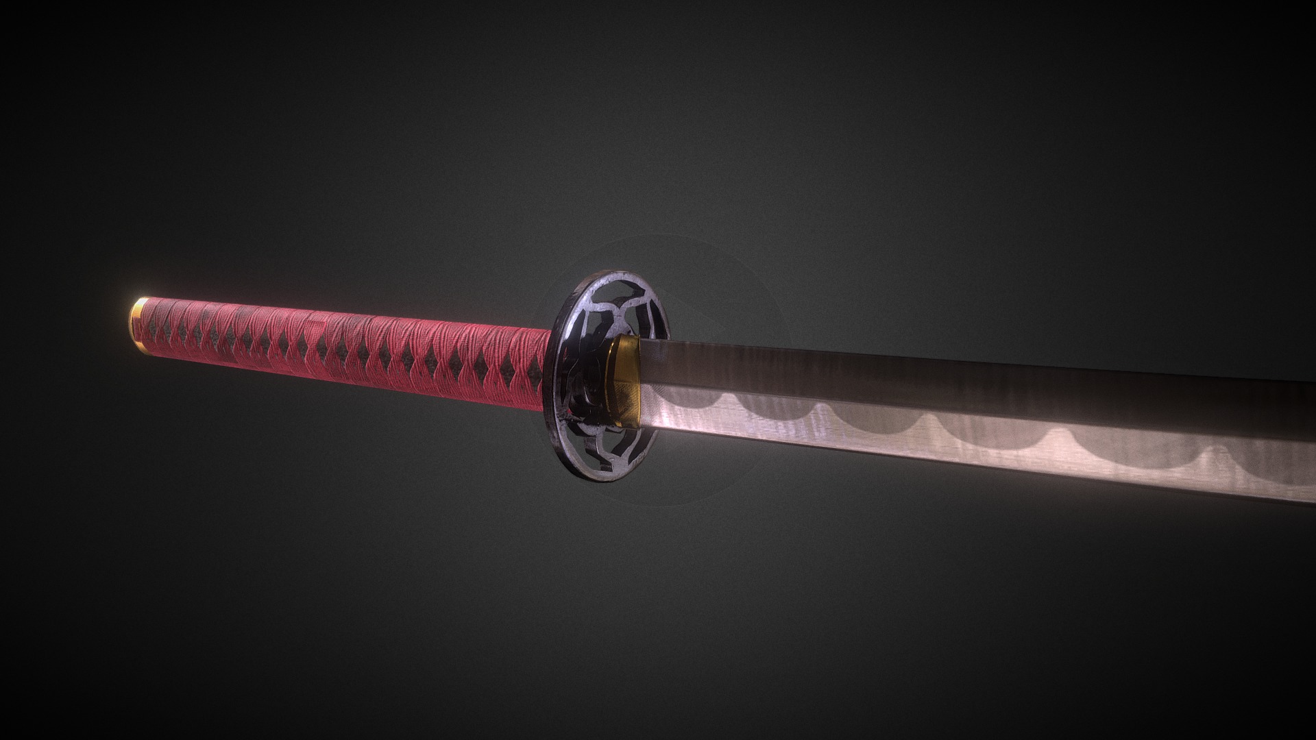 Lotus Katana - 3D model by lukasdewulf [6a2c20e] - Sketchfab