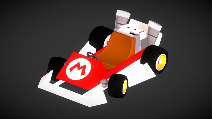 Mario Kart 3D Model