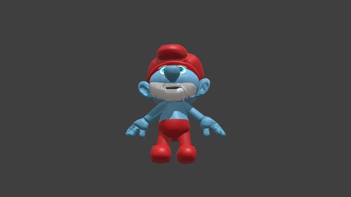 Smurf 3D Model - The Smurfs Character 3D Model
