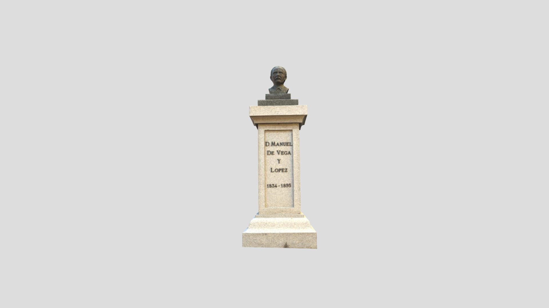 ESCULTURA MANUEL DE VEGA