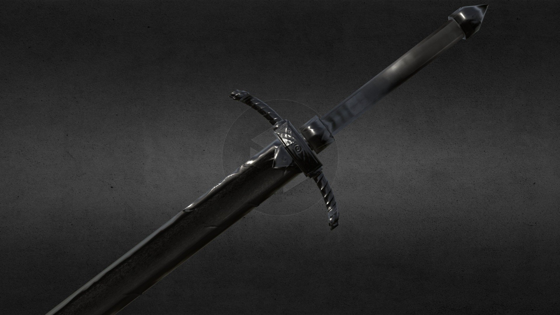 Большой черный меч. Моргульский клинок. Моргульский клинок короля Ангмара. Моргульский меч. Гуртанг меч.