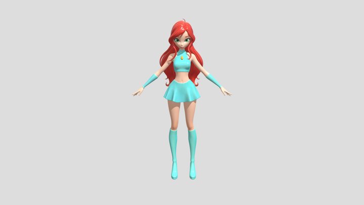 Bloom 3D Model