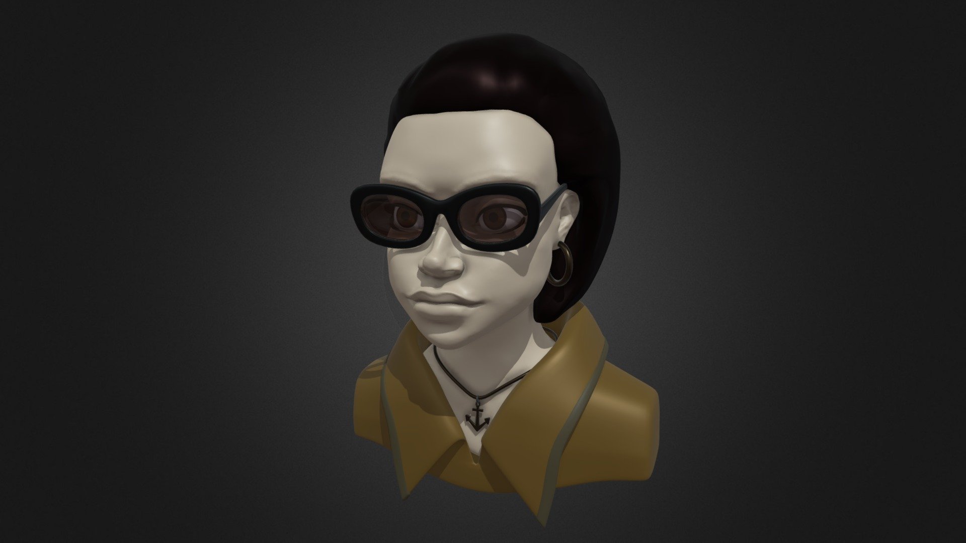 Sculpted Face