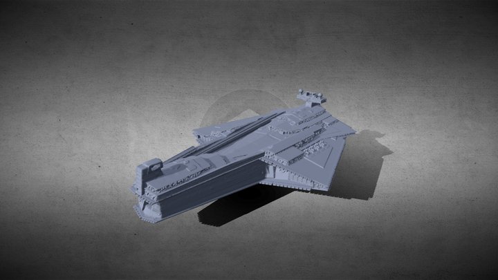 star destroyer iteration 3 3D Model