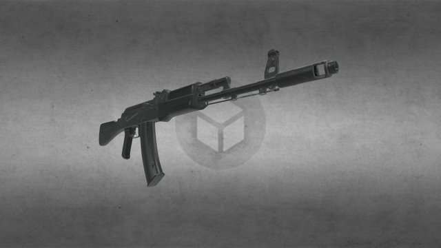 AK-74m (Kalashnikov) 3D Model
