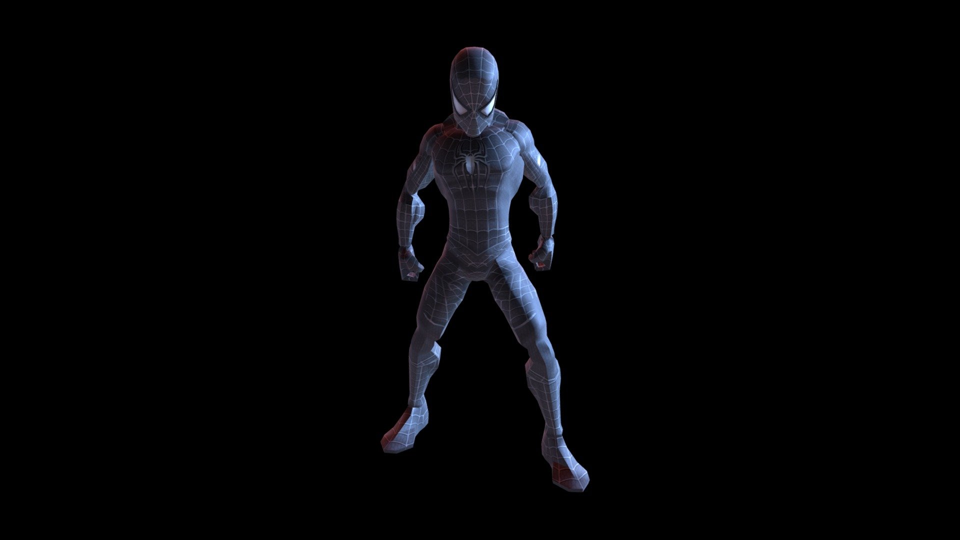 Black Suit Spiderman Pose - 3D model by Jai.Gupta [6a3025c] - Sketchfab