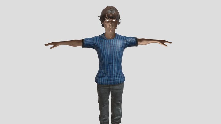 Withered_Freddy_Human_fk 3D Model