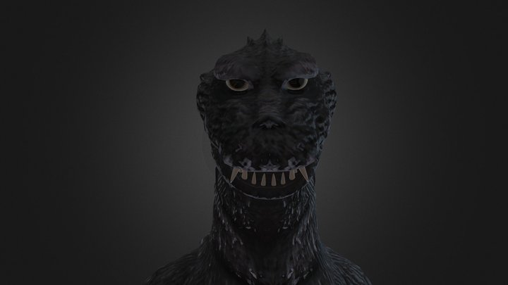 Godzilla 1955 3D Model