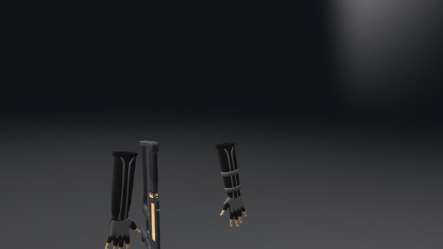 Animation Tagarin Rifle 3D Model