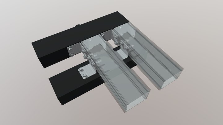 Proframe Decking Detail 2 - PICTURE FRAME 3D Model