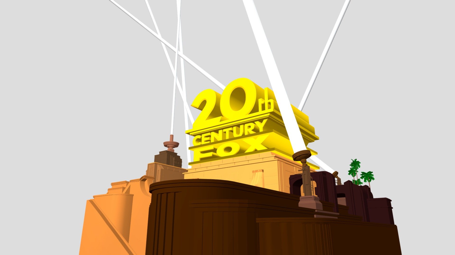 20th Century Fox logo (2009 - 2020) V3 by Ink Ma - Download Free 3D ...