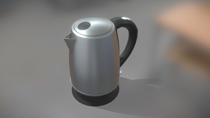 Water Kettle 3D Model