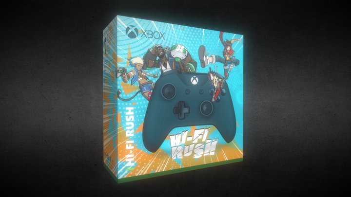 Xbox Controller Sleeve - Hi Fi Rush 3D Model