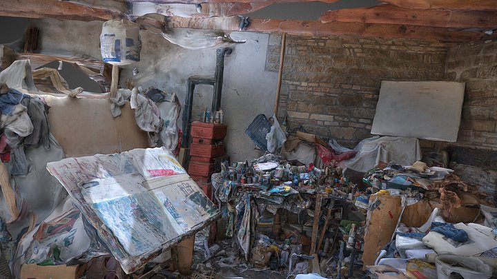 Artist studio - Italy 3D Model