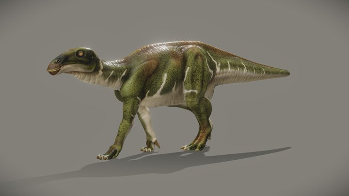 Iguanodon Bernissartensis 3D Model