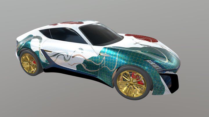 XTAON Art-Gyotaku 3D Model