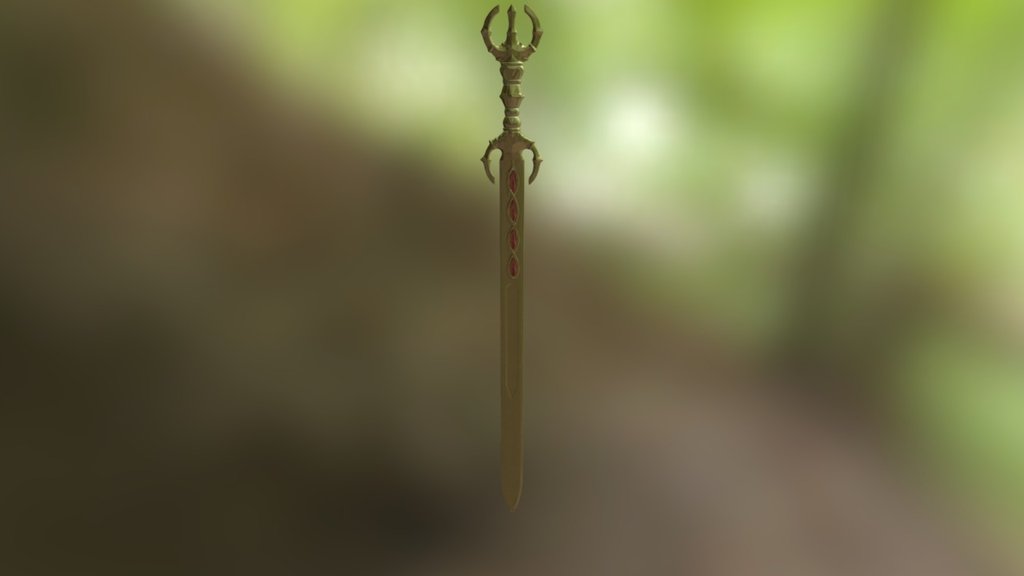 Corrin's sword - Fire Emblem fan art rev 1 — Sketchfab embed 3D viewer