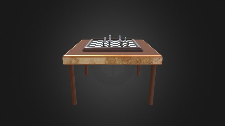 chessboardtable 3D Model