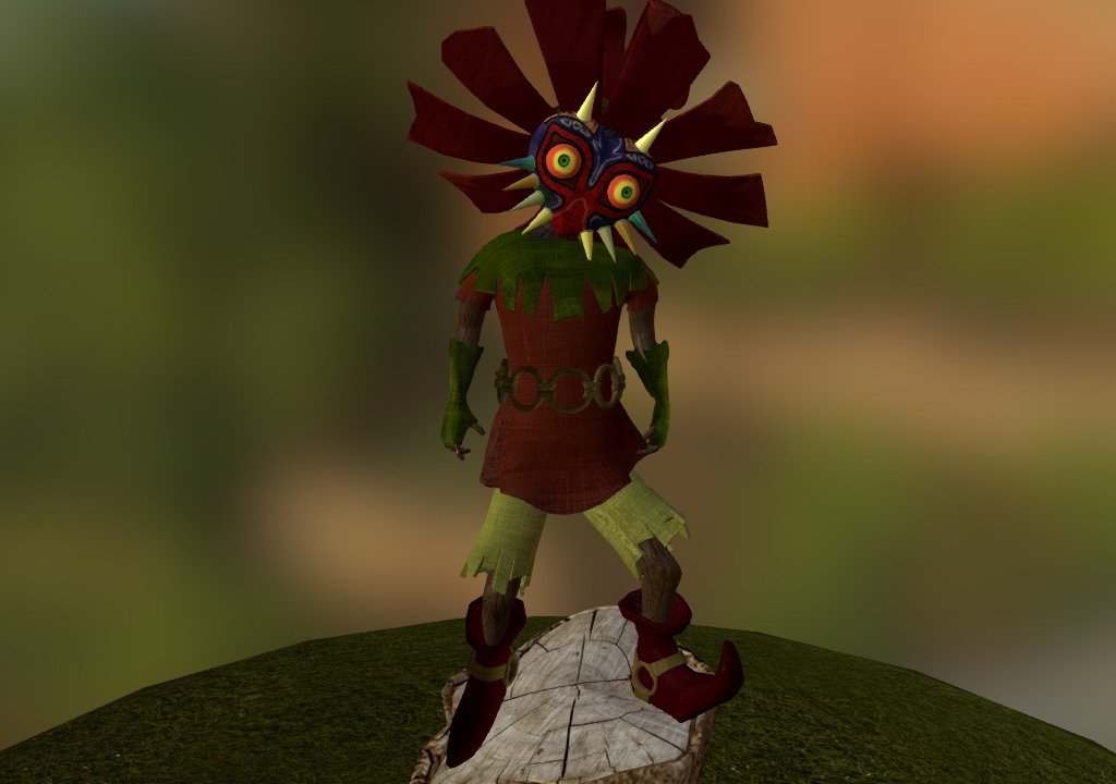 Skull Kid - 3D model by barush_barron [6a3a360] - Sketchfab